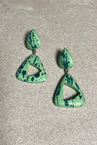 Hidden Triangle Earrings