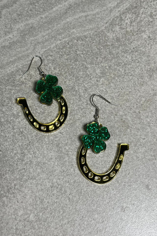 Lucky Horseshoe Earrings