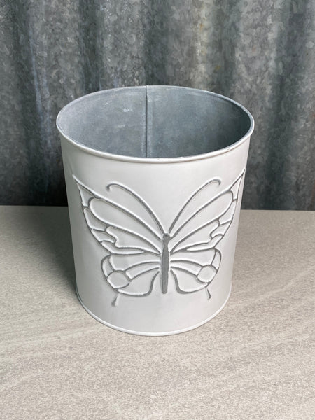 White Wash Planter