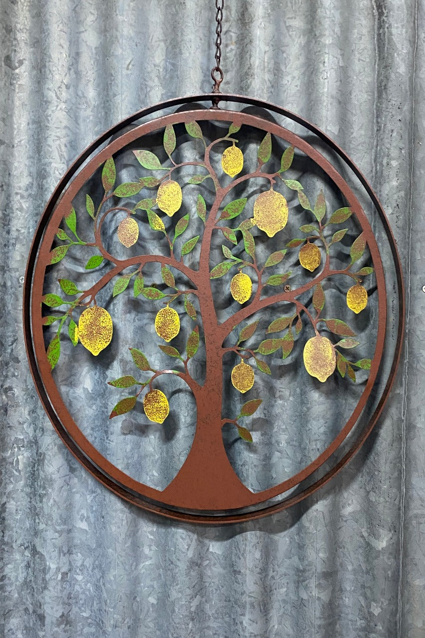 Pivoted Lemon Tree Wall Art