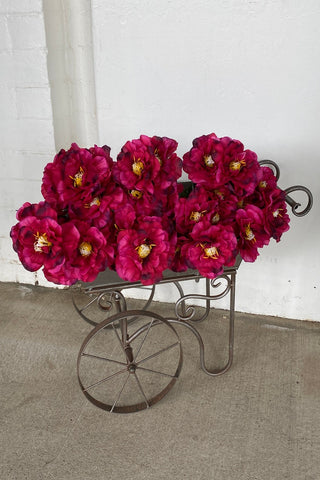 Baroque Flower Cart