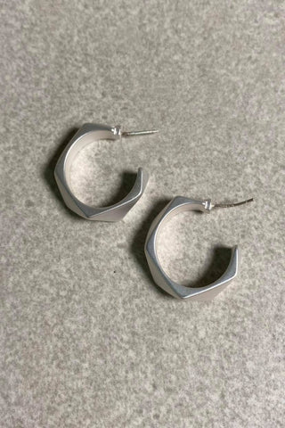 3D Hoop Earrings