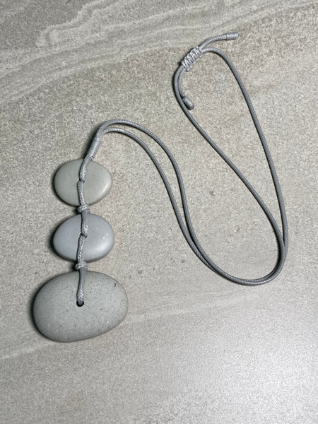 Tri Stone Necklace