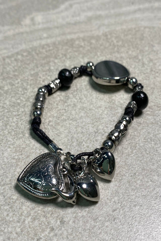 Silver Heart Bracelet