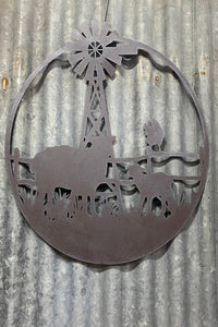 Round Laser Cut Sheep