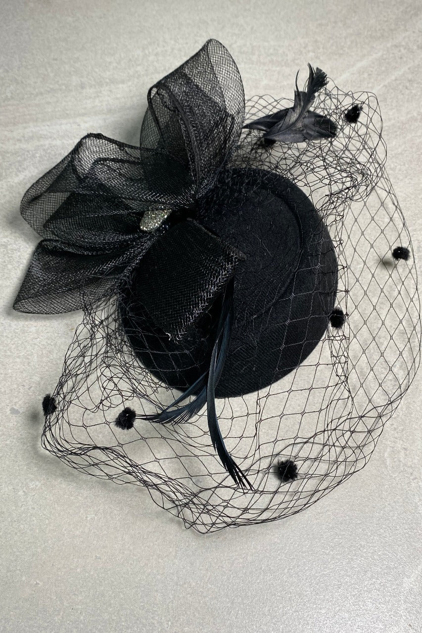 Black Fascinator