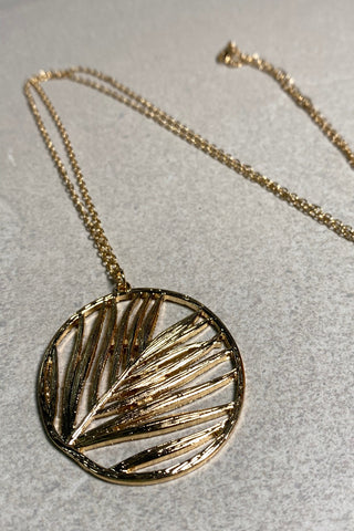 Golden Leaf Necklace