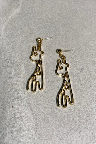 Fine Giraffe Earrings