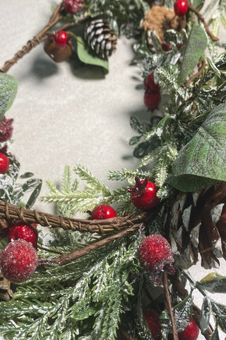 Pinecones & Leaves Garland