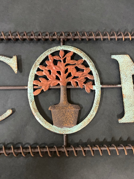 Floating Tree of Life Sign