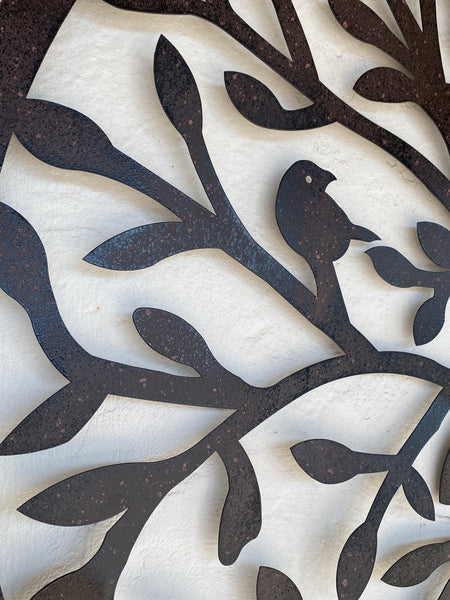 Laser Cut Tree with Birds