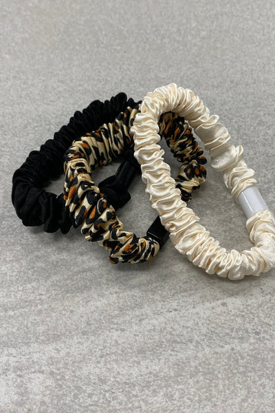 Slim Satin Scrunchie