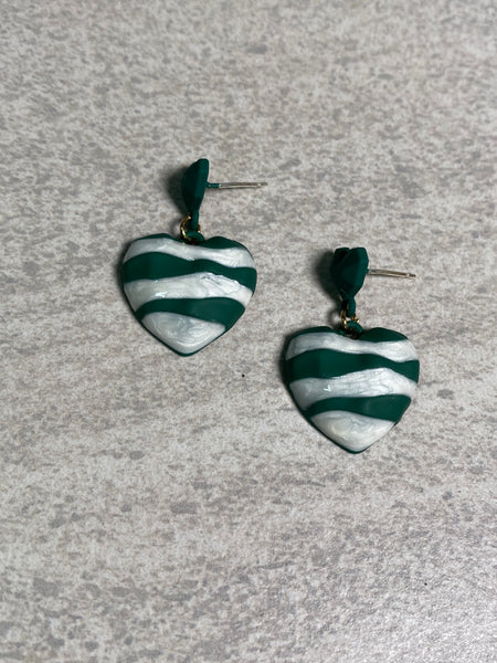 Heart on Heart Earrings