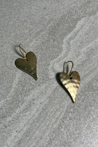 Beaten Hearts Earrings