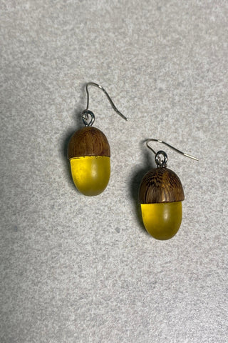 Acorn Earrings