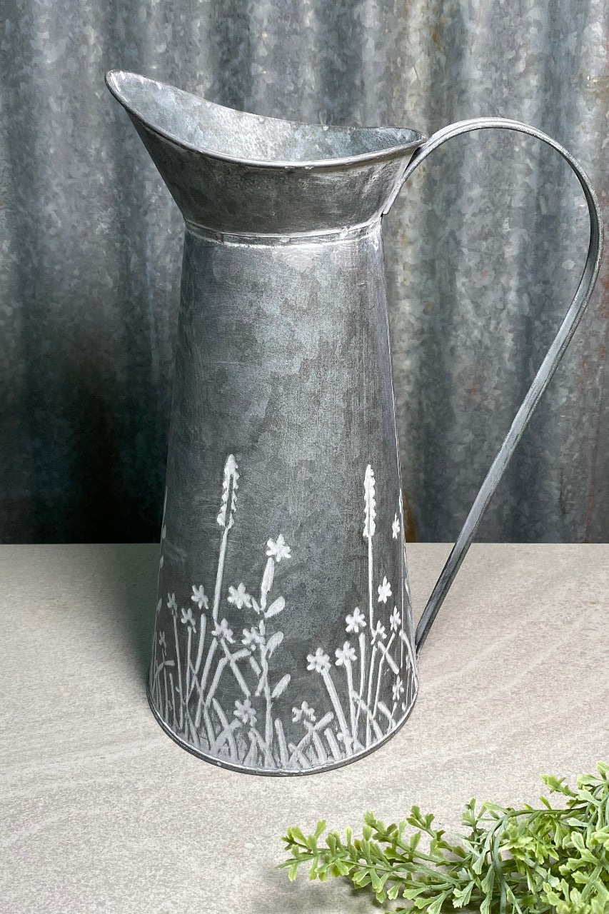 Galvanised Jug