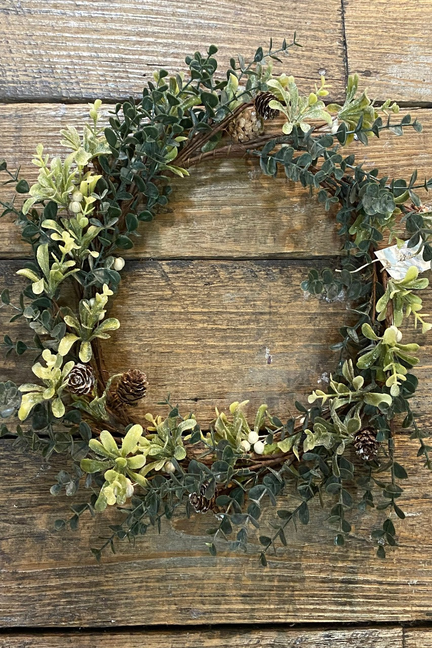 Leaf & Pine Cone Wreath