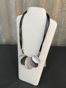 2 Tone Etched Necklace