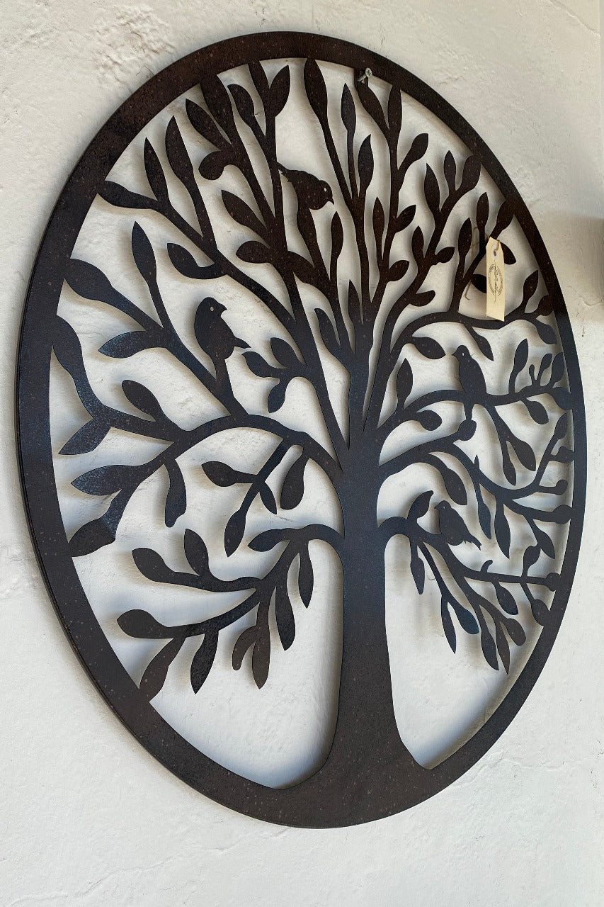 Laser Cut Tree with Birds