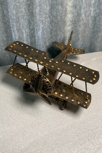 Antique Gold Aeroplane
