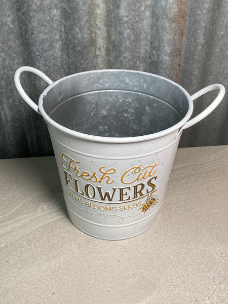 Fresh Cut Flowers Bucket