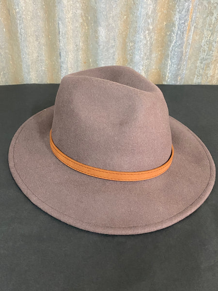 Hat with Tan Band
