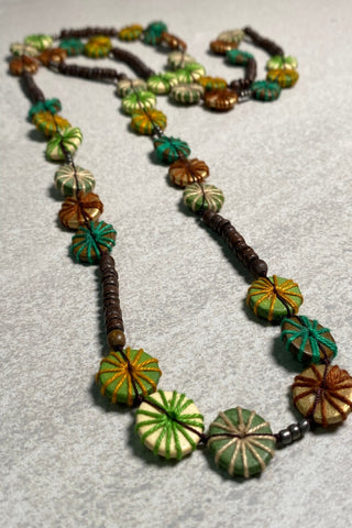 Disc & Thread Necklace
