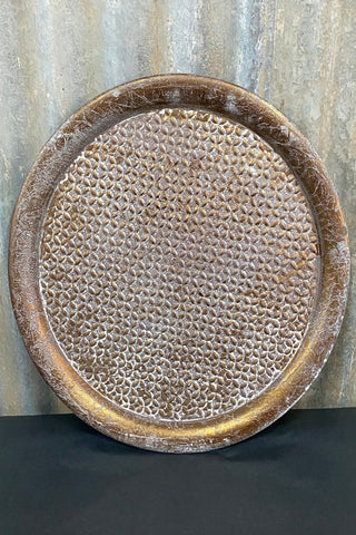 Round Brass Platter