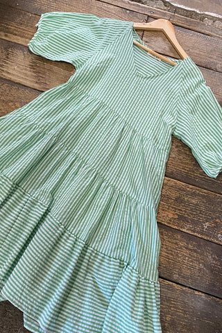Skylar Stripe Cotton Dress