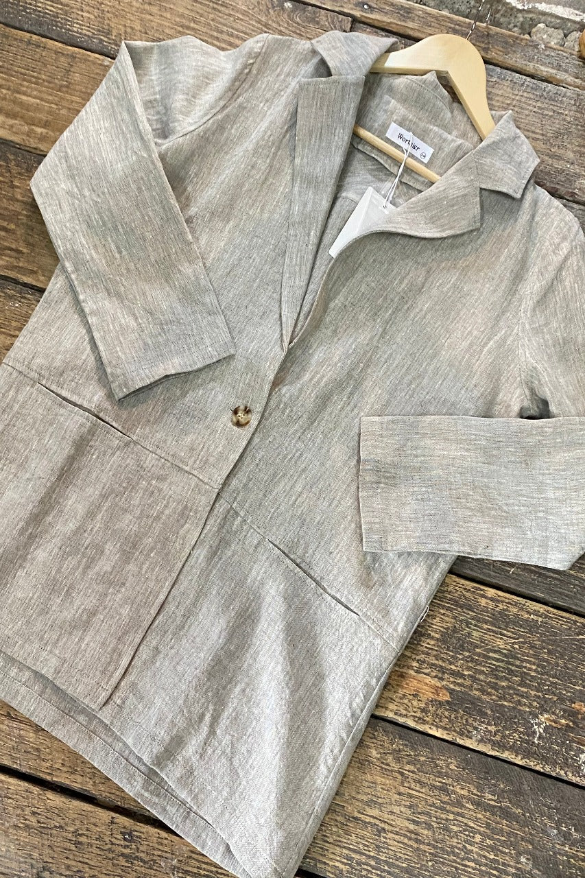 Marnie Linen Blazer