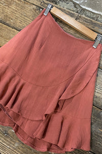 Aubree Linen Skirt