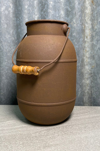 Rust Milk Can w/Handle