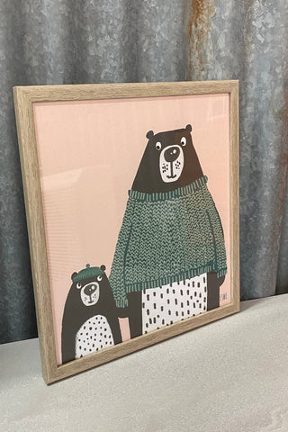 Bear Family Wall Art
