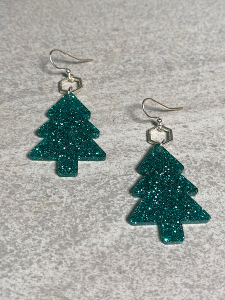 Xmas Tree Earrings