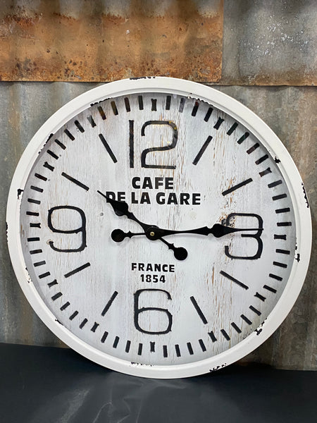 Distressed Cafe Clock