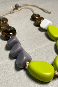 Lime Stone Necklace