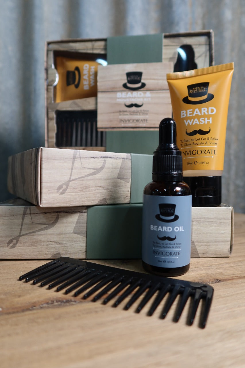 Beard & Moustache Kit