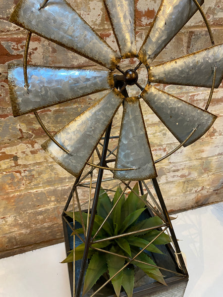 Windmill Planter