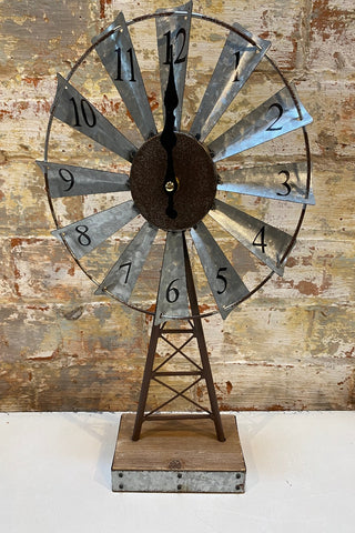 Windmill Clock