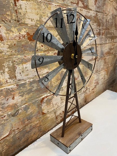 Windmill Clock