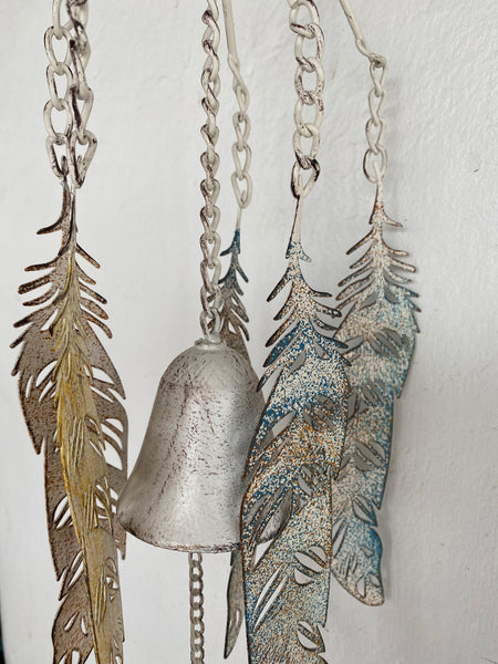Antique Bell & Feathers