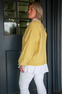 Fringe Detail Cardi